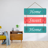 गैलरी व्यूवर में इमेज लोड करें, Webelkart®️ Decorative Home Sweet Home Wall Hanging Wooden Art Decoration Item for Living Room | Bedroom | Home Decor | Gifts | Quotes Decor Item | Wall Art for Hall | MDF Wall Decoration, Set of 3