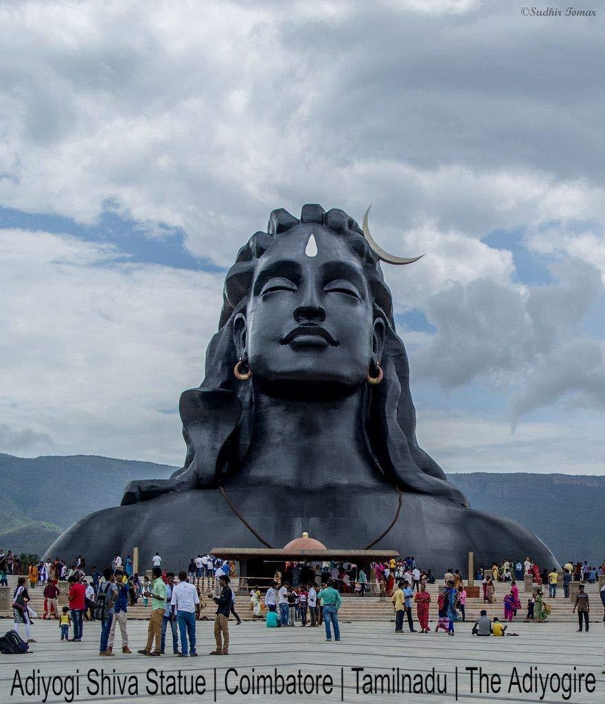 Webelkart New Matte Polyresin Adiyogi Shiva Statue (4.5 inch , Black )