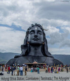 Load image into Gallery viewer, Webelkart New Matte Polyresin Adiyogi Shiva Statue (4.5 inch , Black )