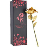 Load image into Gallery viewer, Webelkart®️ Premium Valentine&#39;s Gift Combo of Pair of Valentine Coffee Mug with 1 Golden Rose| Valentine Gift for Girlfriend/Boyfriend