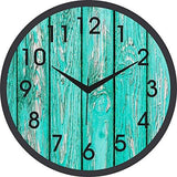Load image into Gallery viewer, JaipurCrafts Designer Black Plastic Wall Clock for Home/Living Room/Bedroom/Kitchen- 9.50 inch (with Ajanta Movement)