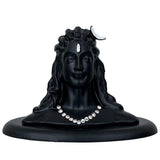 Load image into Gallery viewer, Webelkart Premium Metal Adiyogi Shiva Statue for Home and Car Dashboard ( Self Adhesive, Black, 2.5 in)