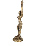 Load image into Gallery viewer, JaipurCrafts Beautiful Dancing Lady Statue Brass Standing Indian Lady Home &amp; Diwali Decor- 17 cm