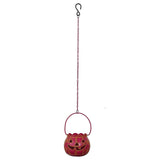 Load image into Gallery viewer, JaipurCrafts Premium Halloween Ball Tealight Holder with Hanging Chain- for New Year Party &amp; Christmas Party, Christmas tealight Holder
