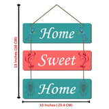Load image into Gallery viewer, Webelkart®️ Decorative Home Sweet Home Wall Hanging Wooden Art Decoration Item for Living Room | Bedroom | Home Decor | Gifts | Quotes Decor Item | Wall Art for Hall | MDF Wall Decoration, Set of 3