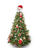 गैलरी व्यूवर में इमेज लोड करें, JaipurCrafts Combo of 3 FT Christmas Tree (Table/Desktop) with 54 pcs Christmas Decorations(Assorted)