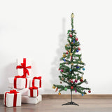गैलरी व्यूवर में इमेज लोड करें, JaipurCrafts Combo of 3 FT Christmas Tree (Table/Desktop) with 54 pcs Christmas Decorations(Assorted)