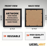 Load image into Gallery viewer, Webelkart Premium &quot;Dont Loose Your Time&quot; Motivational Quetos Wall Frames For Home And Office Decor ( 10 Inches)