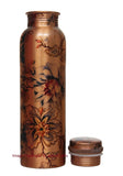Load image into Gallery viewer, JaipurCrafts Copper Printed Bottle, 1 L