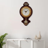 Load image into Gallery viewer, Webelkart Designer Mecca Madina Allah Plastic Pendulum Wall Clock
