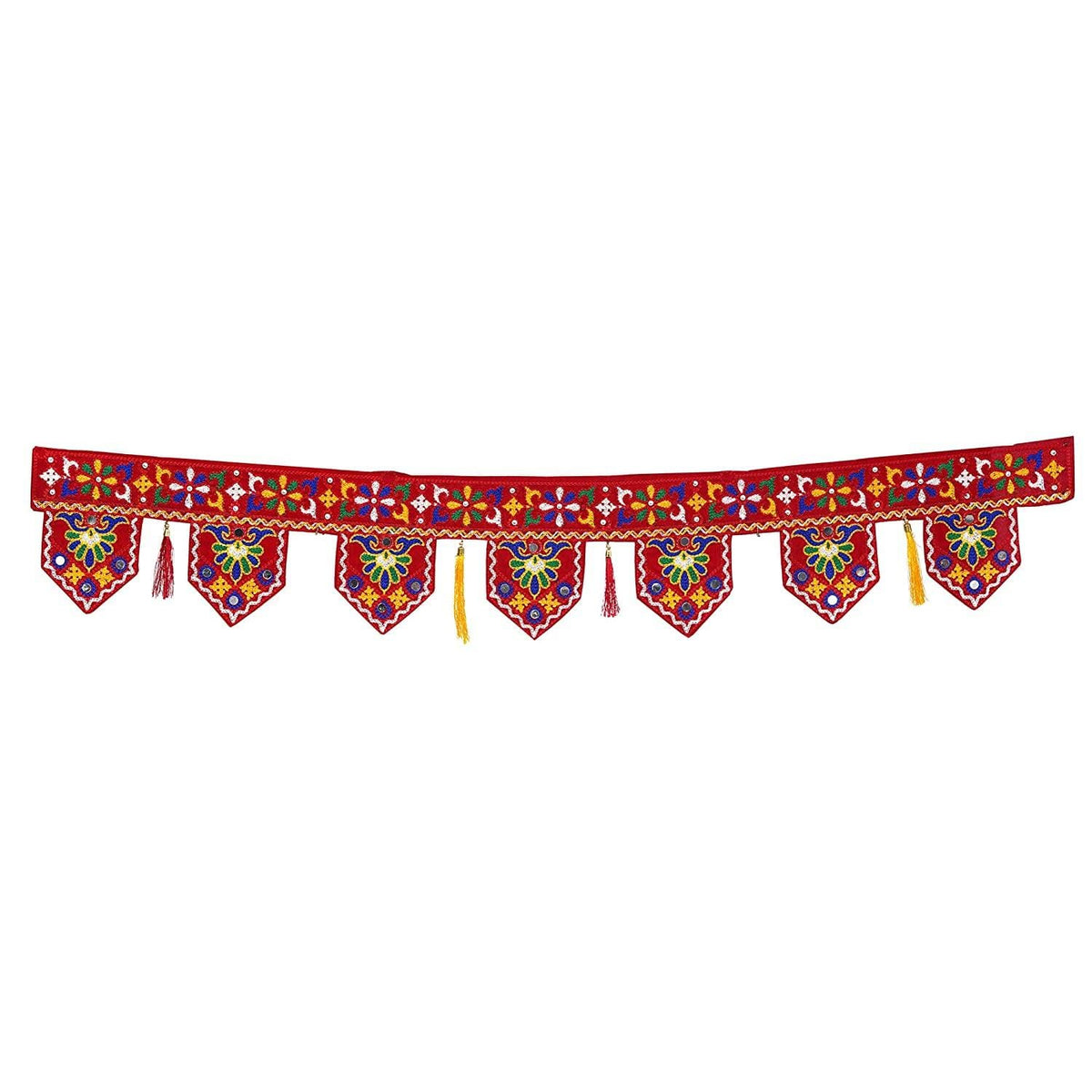 Webelkart Premium Katha Work Traditional Art Handmade Door Bandarwal ...