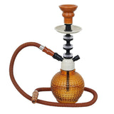 गैलरी व्यूवर में इमेज लोड करें, JaipurCrafts Premium Designer Orange Bombino Style Hookah Set (13 Inches)