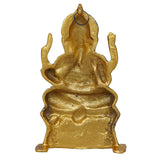 Load image into Gallery viewer, Webelkart Premium Metal Ganesha Idol for Home and Office Decor | Ganesha Idol for Car Dashboard ( 8.5 Inches)