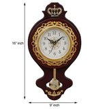 गैलरी व्यूवर में इमेज लोड करें, Webelkart Designer Mecca Madina Allah Plastic Pendulum Wall Clock