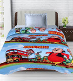 Load image into Gallery viewer, JaipurCrafts 220 TC Cartoon Print Reversible Poly Cotton AC Comforts/Blanket/Quilt (Single Bed)