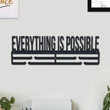 गैलरी व्यूवर में इमेज लोड करें, JaipurCrafts Designer Everything is Possible MDF Cutout Ready to Hang Home Décor Wall Art - 12 &quot; x 4&quot;