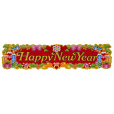 Load image into Gallery viewer, Webelkart®️ Premium &quot;Happy New Year&quot; Wall Sticker/Banner for New Year Party Decorations, Party Props, Welcome Wall Sticker for New Year