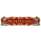 गैलरी व्यूवर में इमेज लोड करें, Webelkart®️ Premium &quot;Merry Christmas&quot; Wall Sticker/Banner for Christmas Party Decorations, Party Props, Welcome Wall Sticker for Christmas