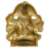 गैलरी व्यूवर में इमेज लोड करें, JaipurCrafts Premium Metal PanchMukhi Hanuman Idol Statue for Home and Pooja Decor (Gold, 5.5 Inches)