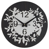 Load image into Gallery viewer, Webelkart Premium Designer Queen Wooden Wall Clock for Home and Office Decor| Wall Clock for Bedroom,Living Room| (12 Inches, Ivory)