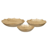 Load image into Gallery viewer, Webelkart Premium Set of 3 Lotus Urli Bowl for Home Handcrafted Bowl for Floating Flowers for Home ,Office and Table Decor| Diwali Decorations Items for Home