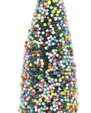 गैलरी व्यूवर में इमेज लोड करें, Webelkart Premium Artificial Miniature Christmas Table Top Tree Christmas Decoration (Set of 2)
