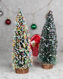 गैलरी व्यूवर में इमेज लोड करें, Webelkart Premium Artificial Miniature Christmas Table Top Tree Christmas Decoration (Set of 2)
